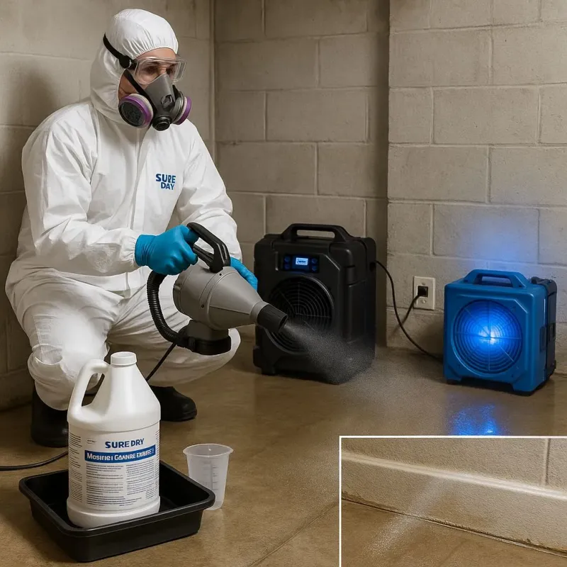 Sanitization and Odor Removal process in Fulton, KY