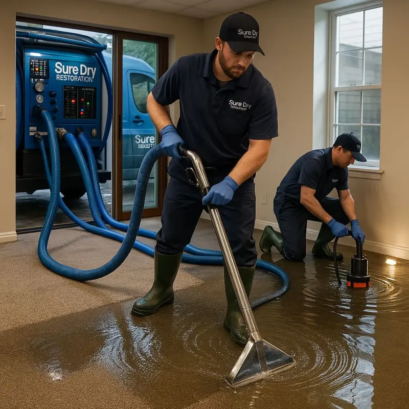 Water Extraction and Removal process in Fulton, KY